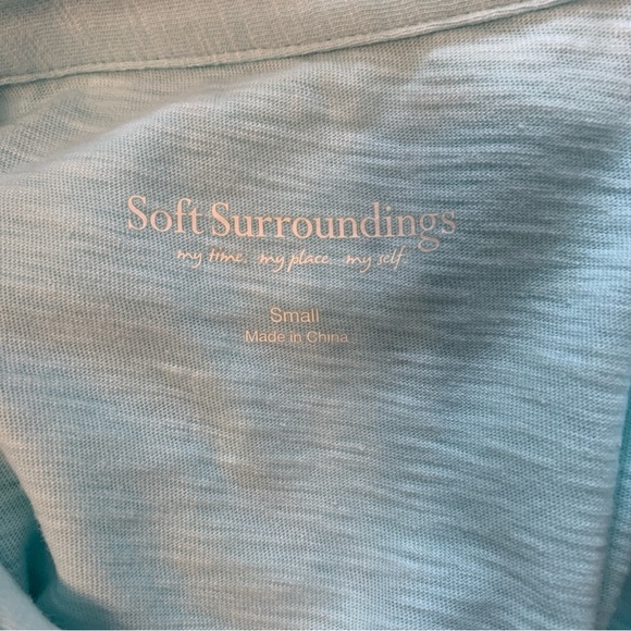 Soft Surroundings Button Tank - Picture 8 of 8